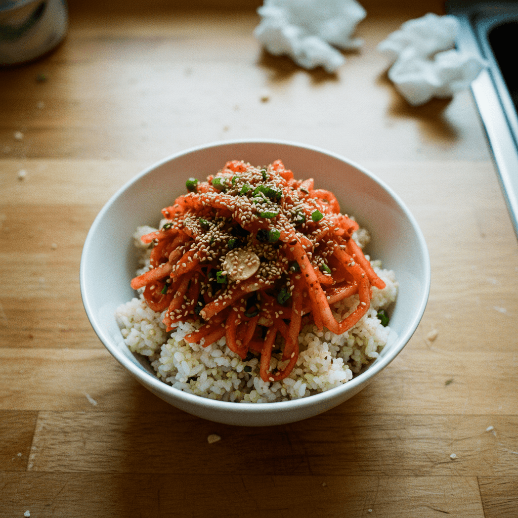 Musaengchae Bibimbap