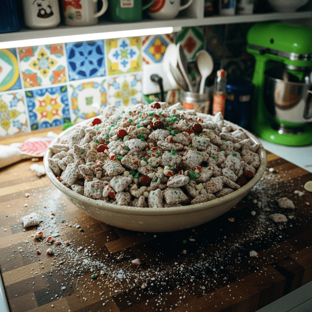 Classic Christmas Muddy Buddies