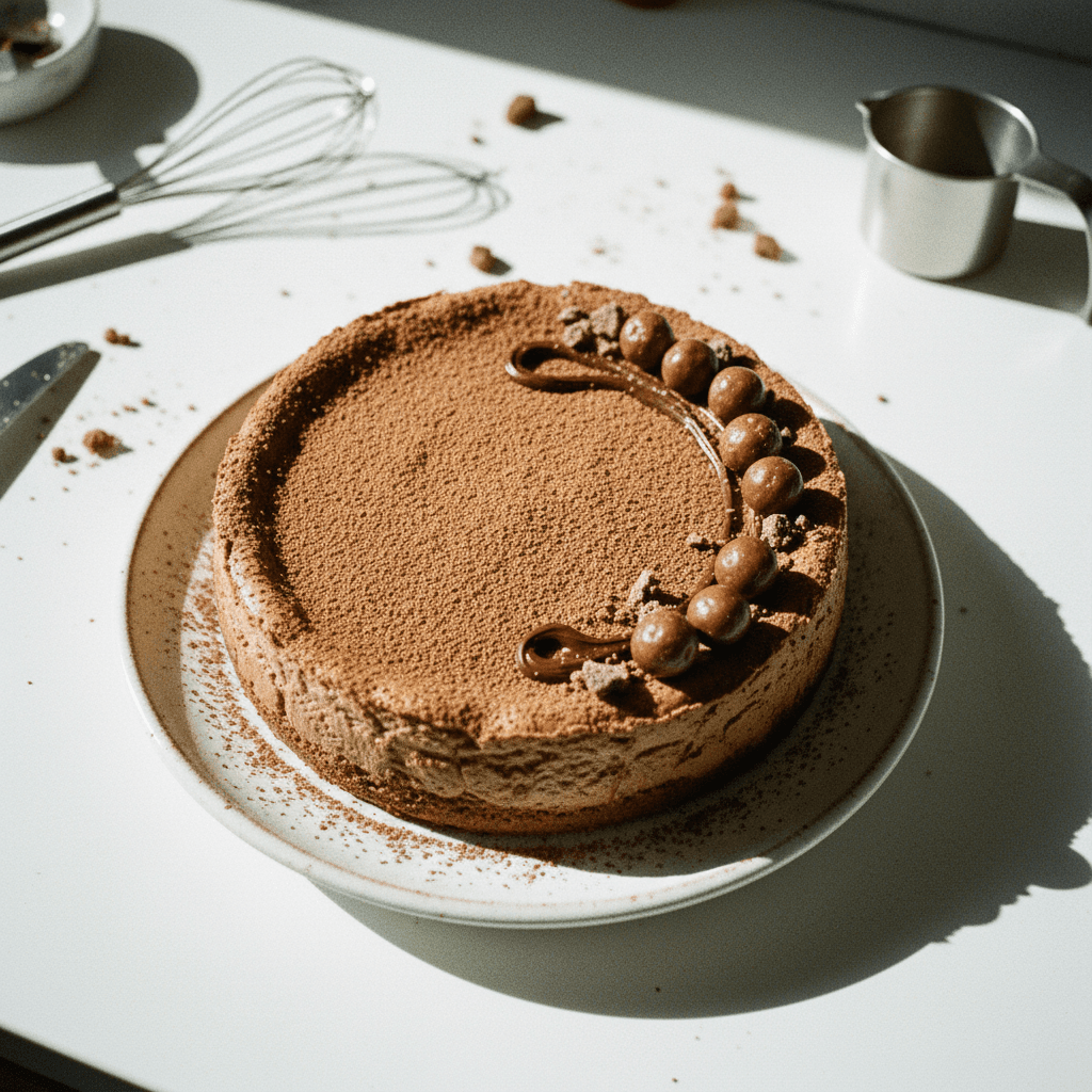 Perfect Milo Cheesecake