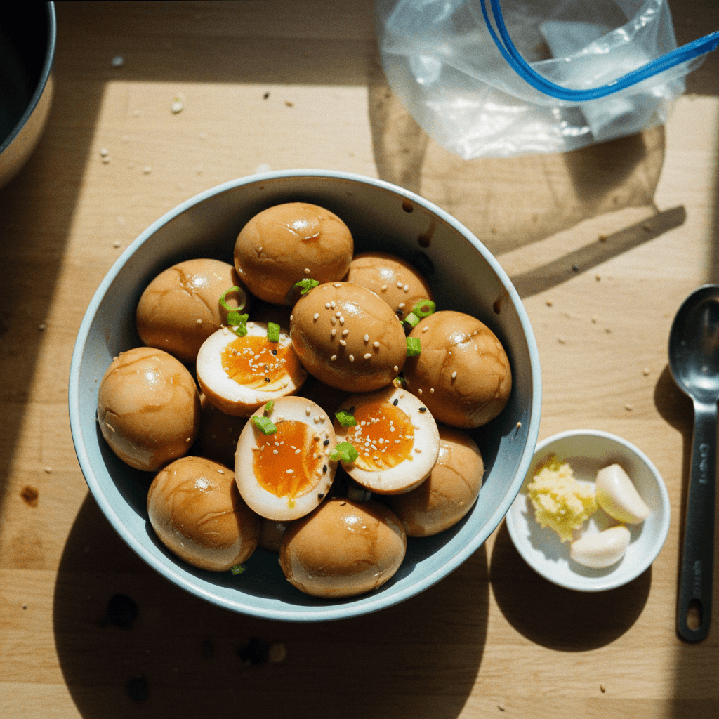 Ajitama (Seasoned Eggs)
