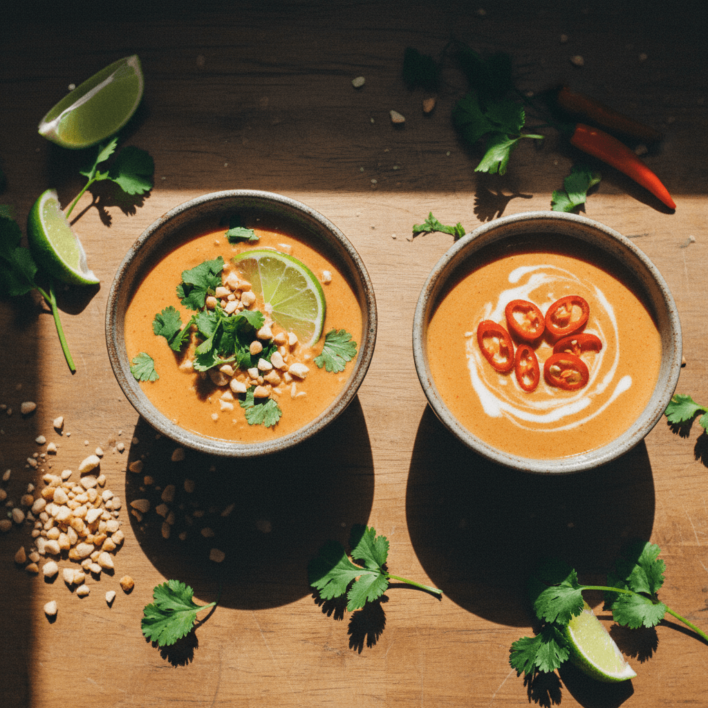 Thai-inspired Red Curry–Lime Wing Sauce