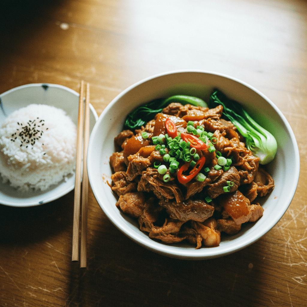 Braised Beef with Red Wine and Herbs