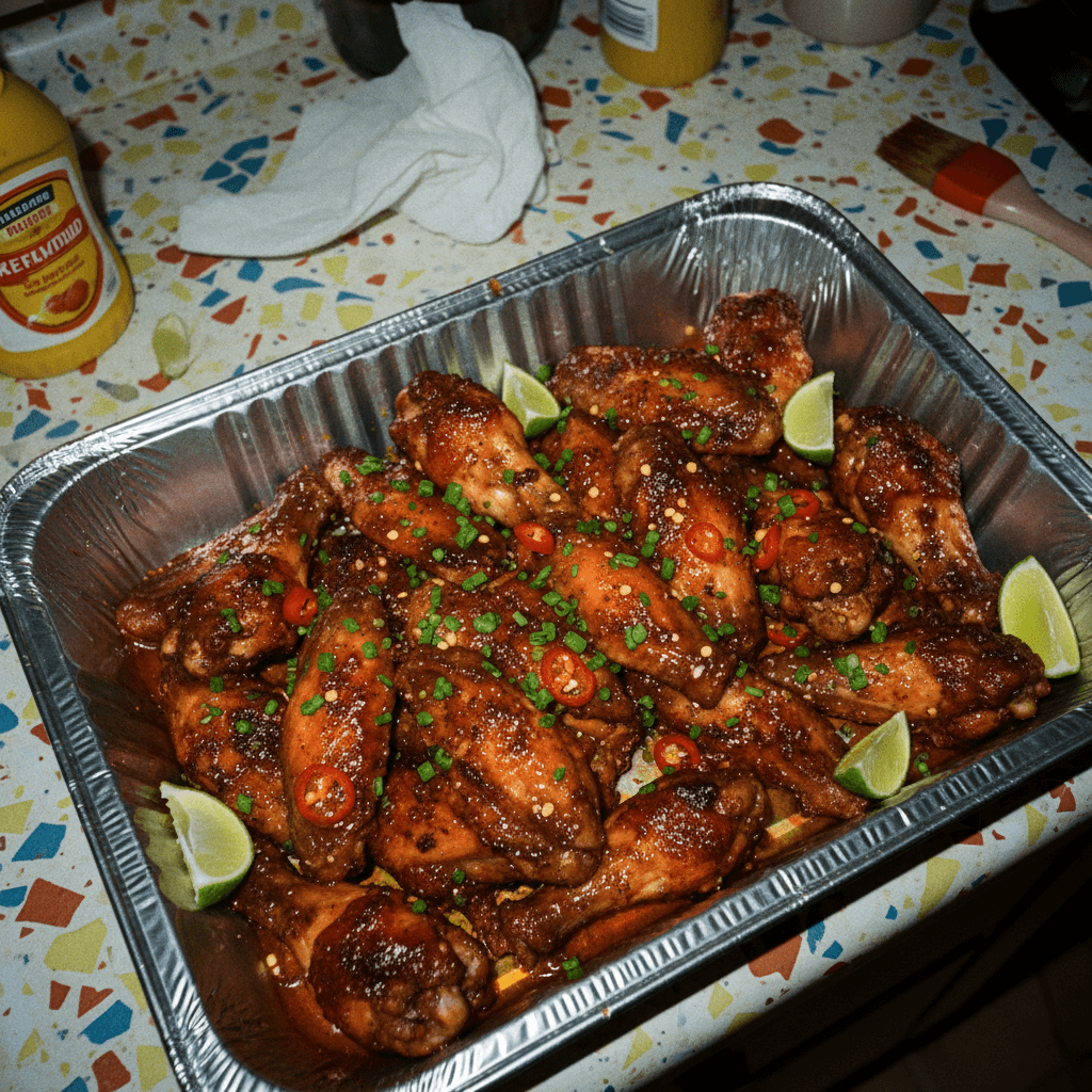 Fast Smoked Chicken Wings