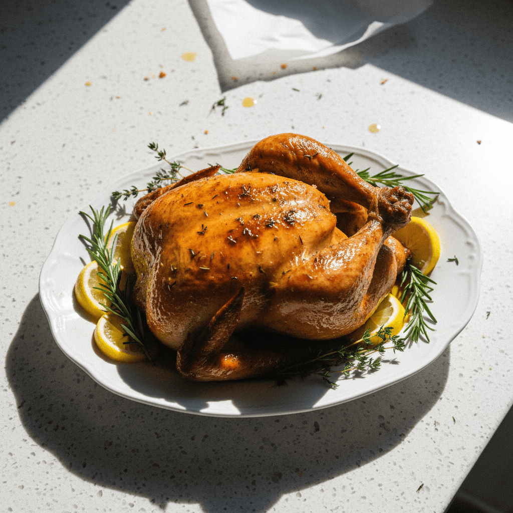 Maple Herb Roasted Chicken