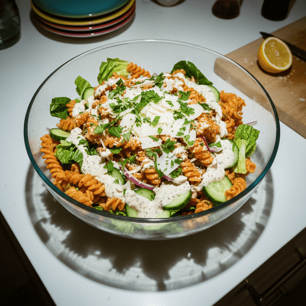 Crispy Pasta Salad