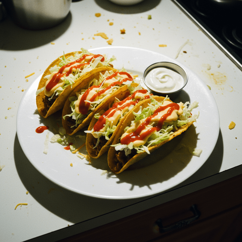 Homemade Jack in the Box Tacos