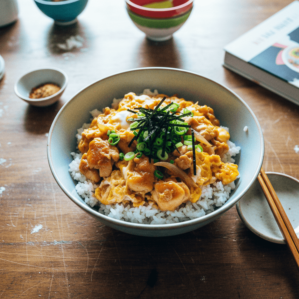 Oyakodon (Chicken and Egg Rice Bowl)