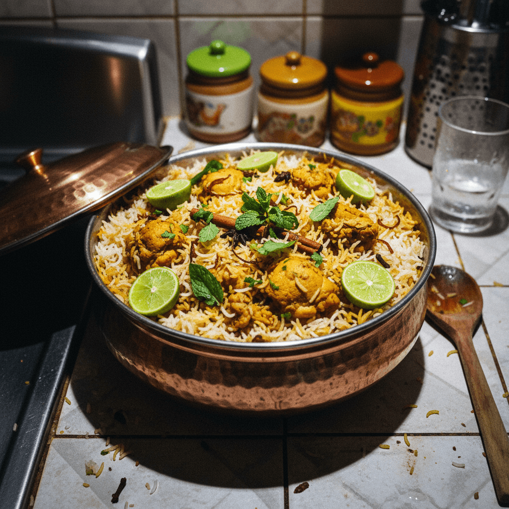 Chicken Biryani (Authentic Method)