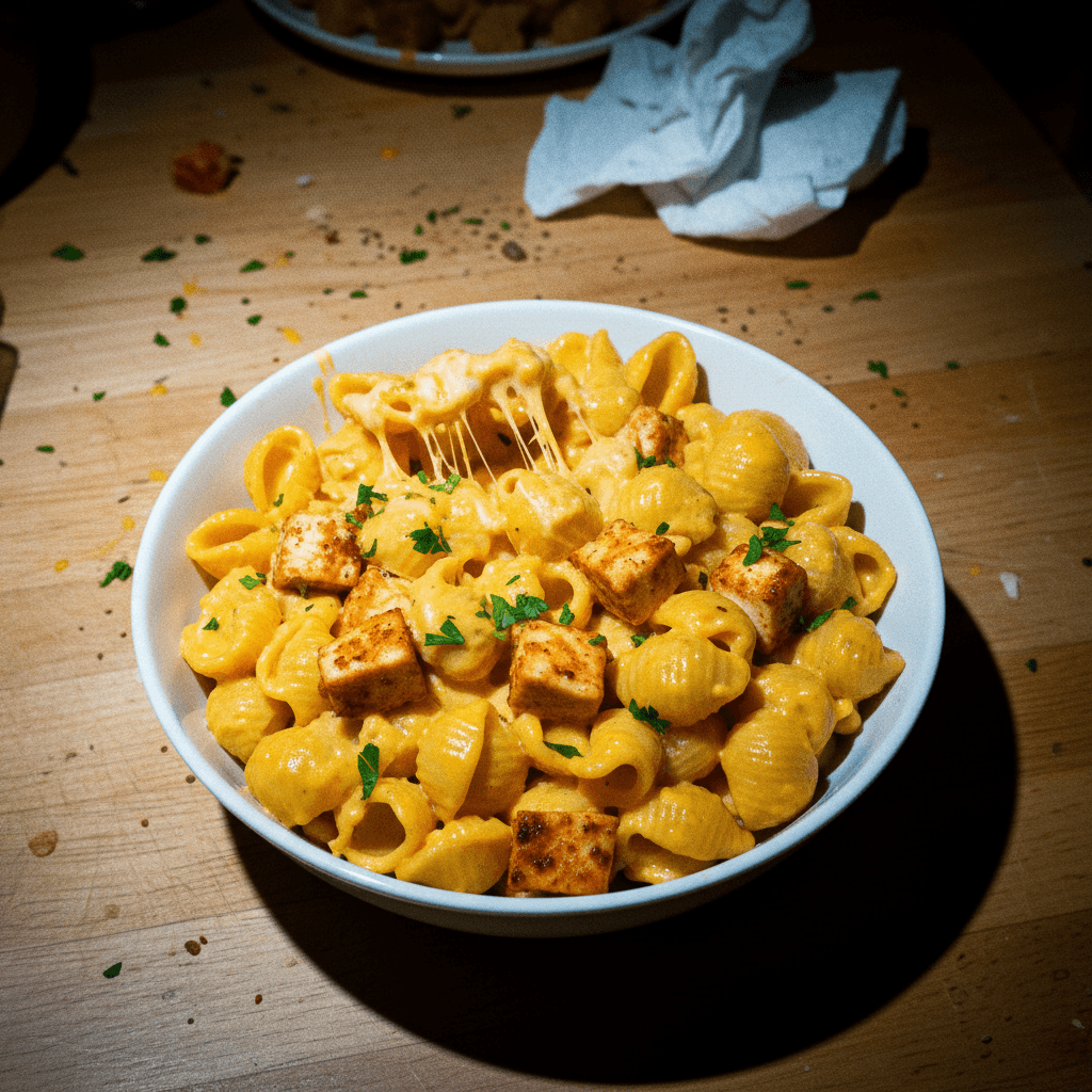 Fajita Chicken Mac n Cheese