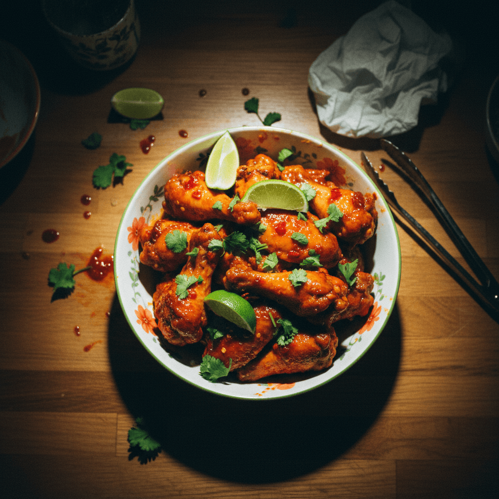 Chili Sauce Chicken Wings