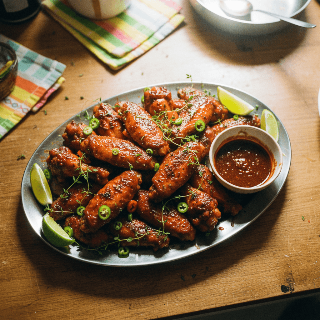The Best Jerk Wings