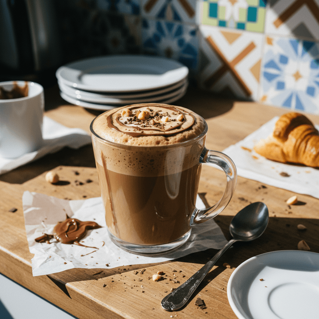 Nutella Fluffy Coffee