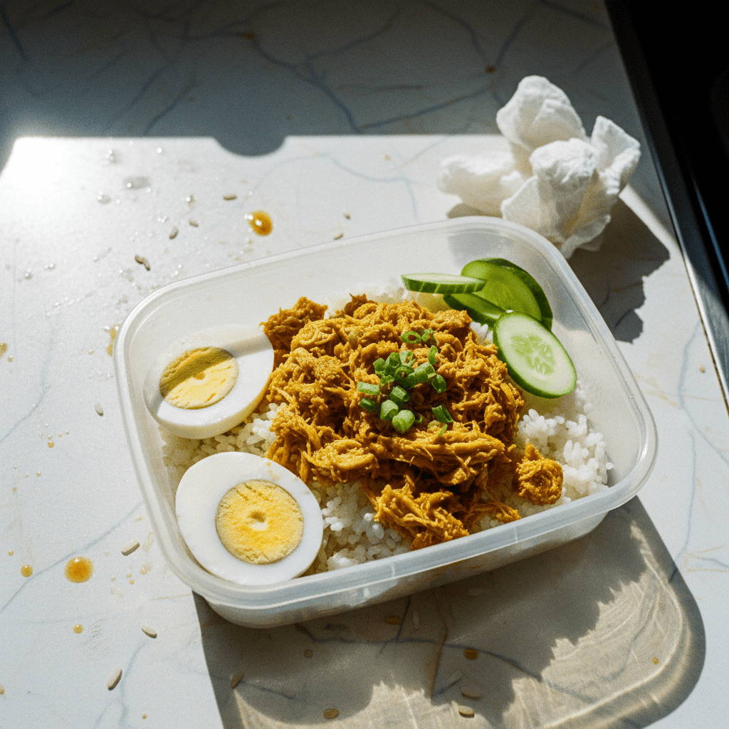 Chicken Pastil