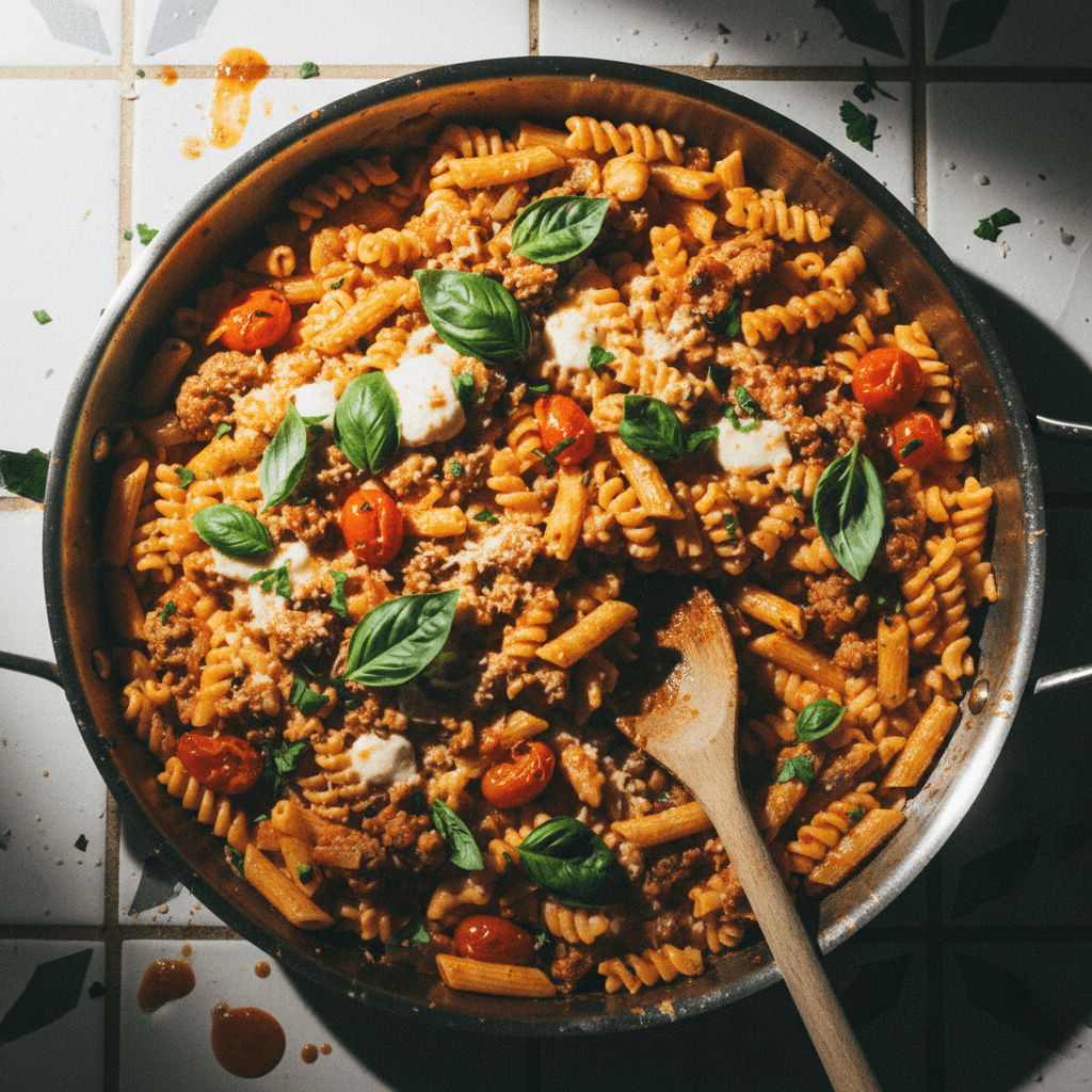 One-Pan Italian Sausage Pasta