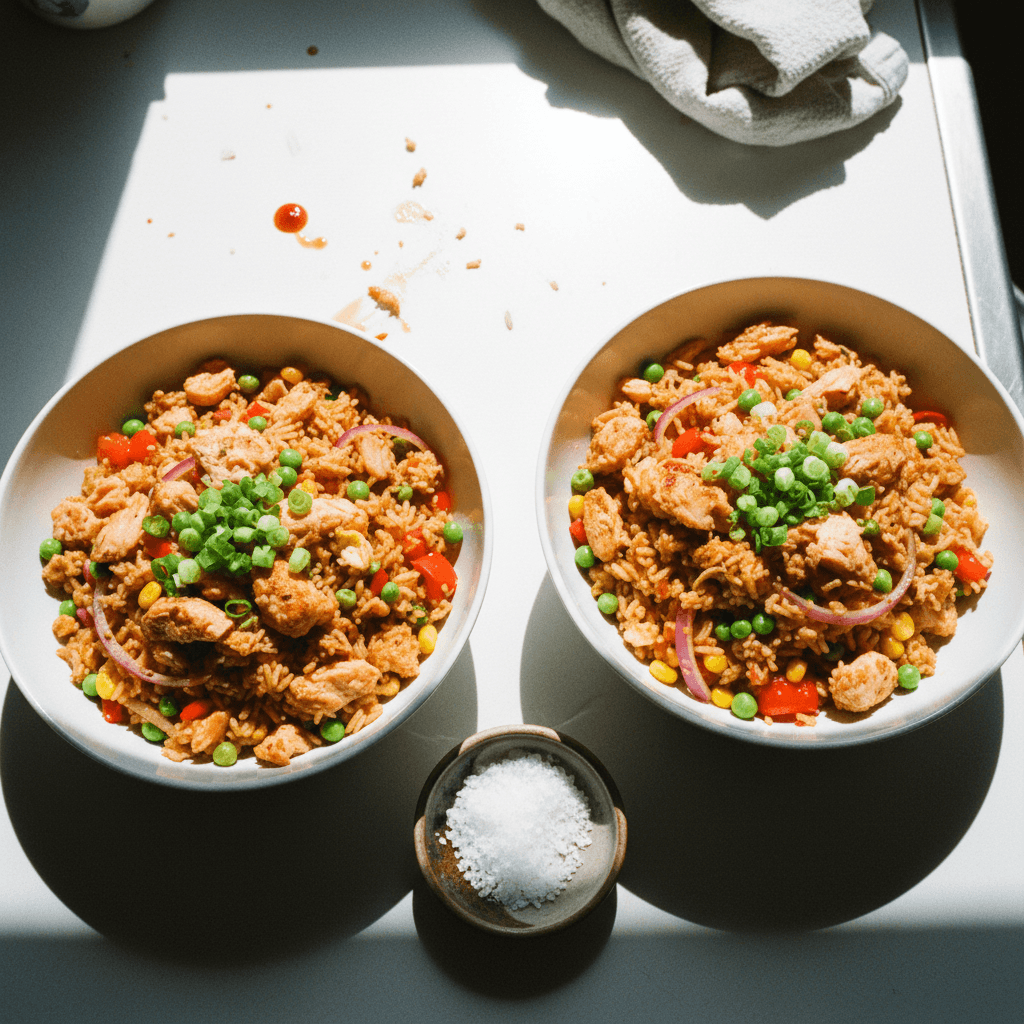 Salmon Fried Rice