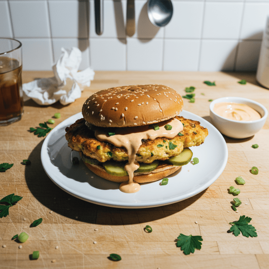 Chick-fil-A Smash Chicken Sandwich