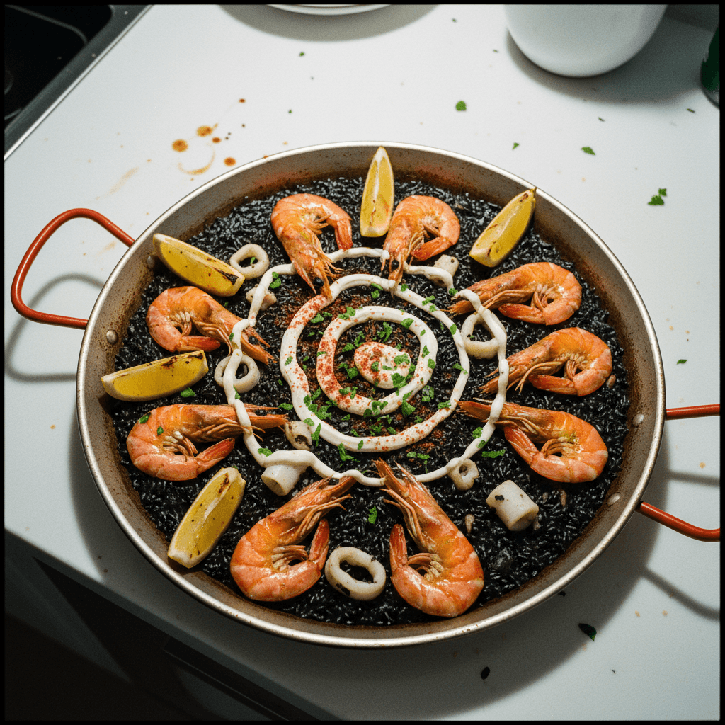 Arroz Negro a mi Estilo