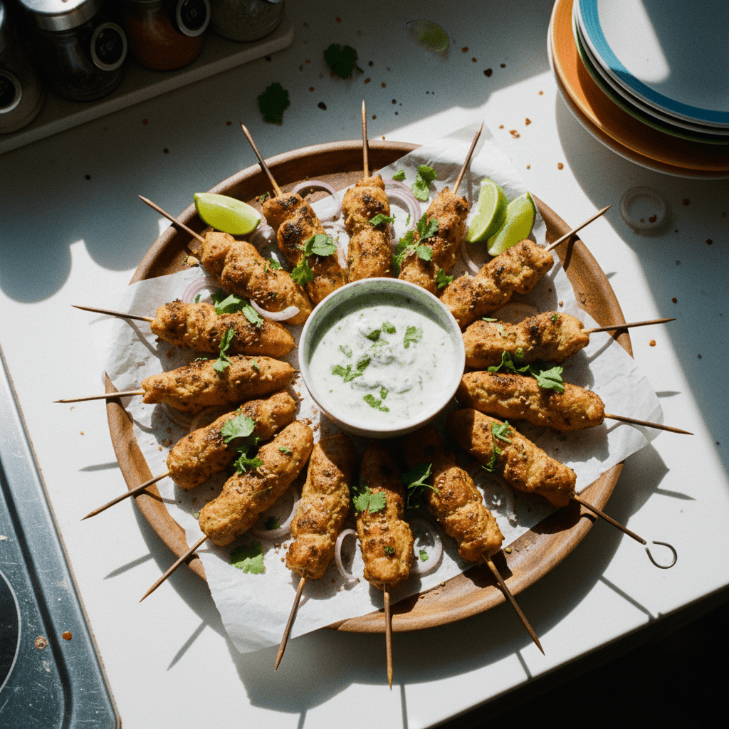 Viral Airfryer Chicken Kebab