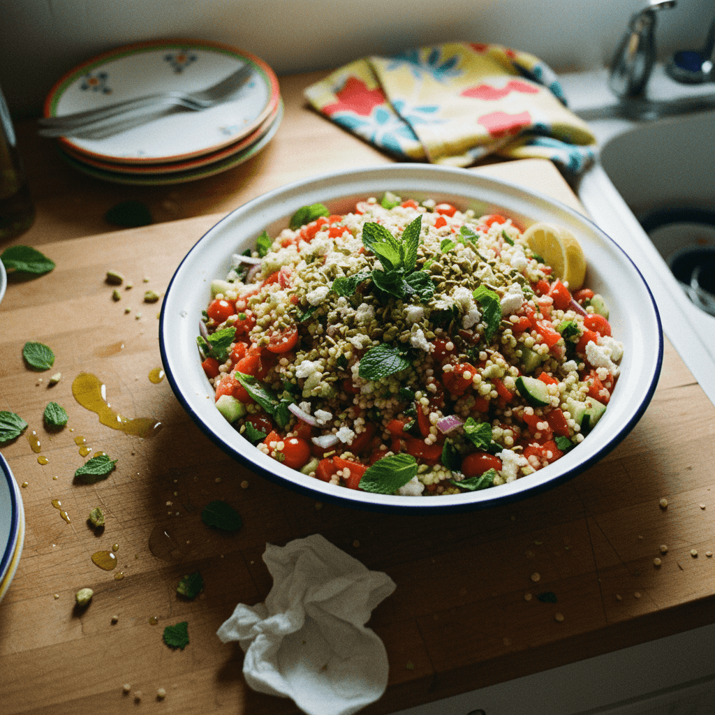 Texas de Brazil Copycat Couscous Salad