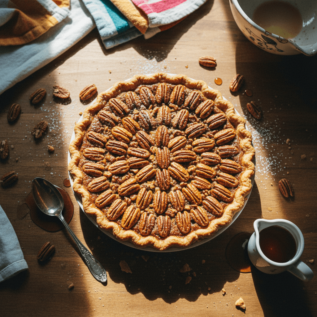 Corn Syrup-Free Maple Pecan Pie