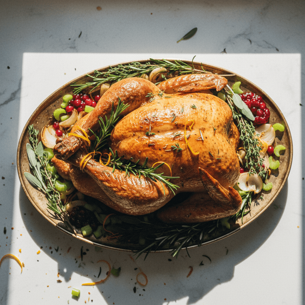 The Juiciest Roasted Turkey
