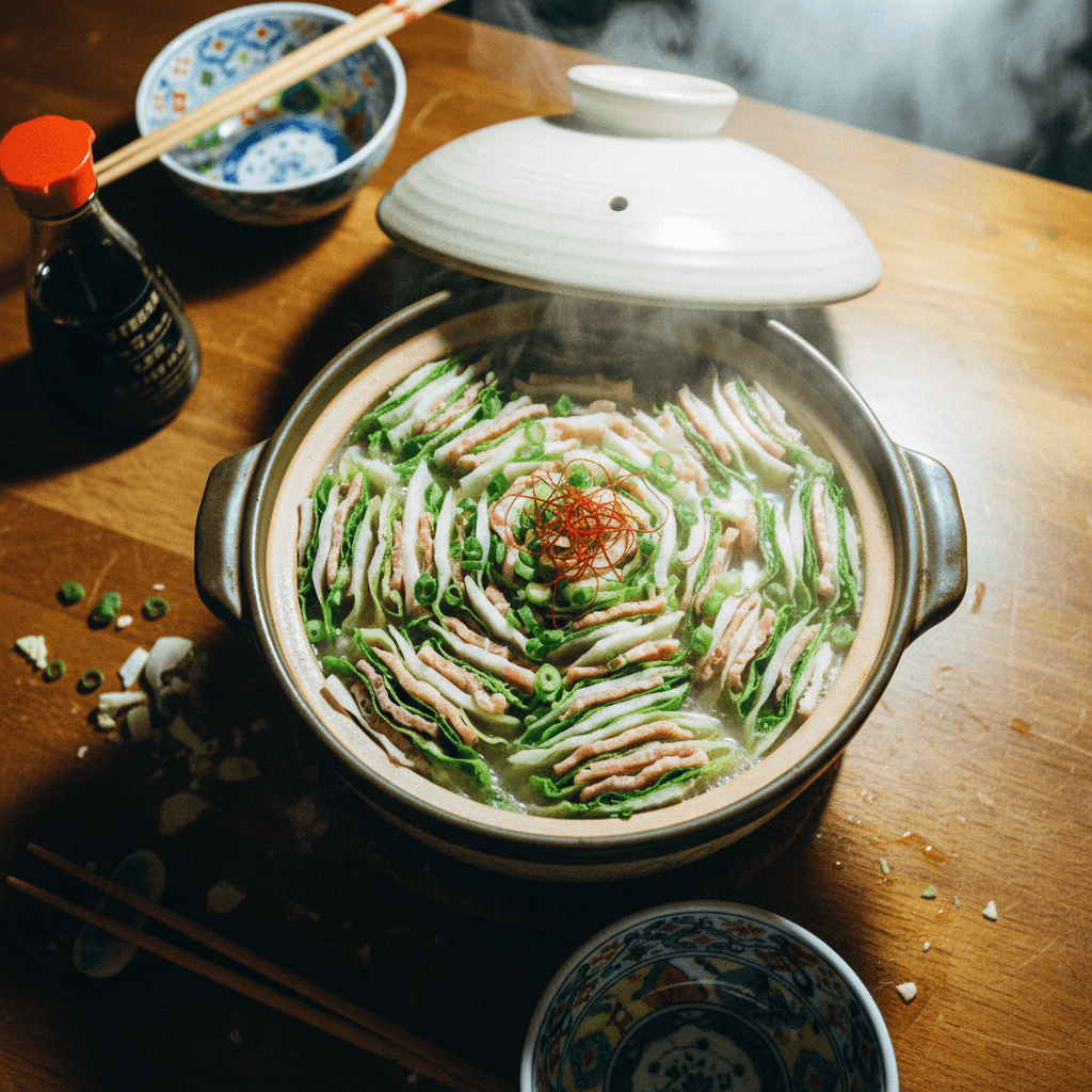 Mille Feuille Nabe (Japanese Thousand Layer Hot Pot)