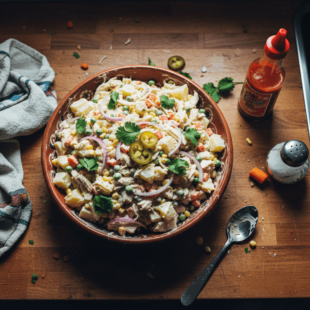 Ensalada de Pollo (Mexican Chicken Salad)