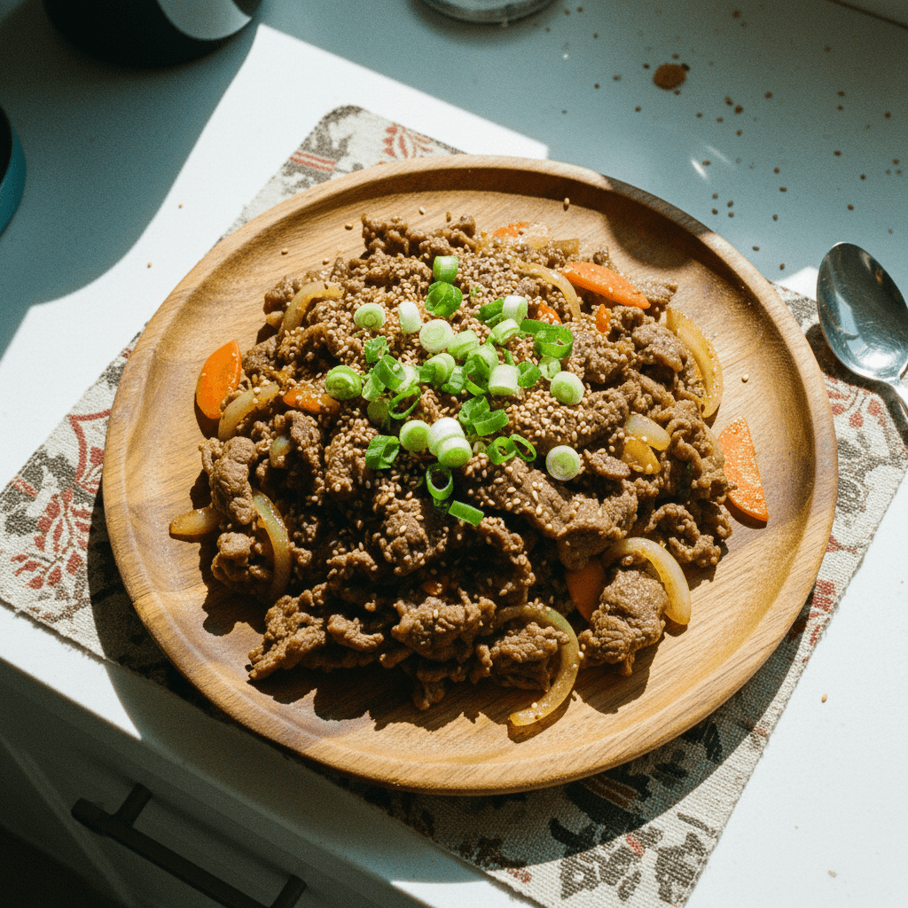 Easy Shabu Beef Bulgogi