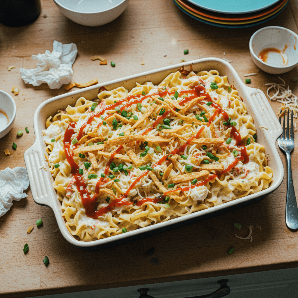 Crab Rangoon Casserole