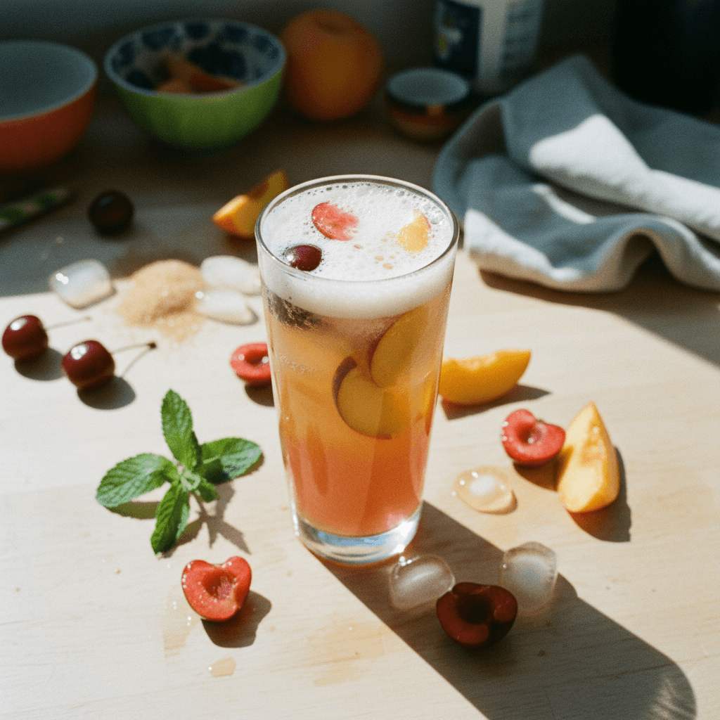 Stone Fruit Kombucha Sunrise