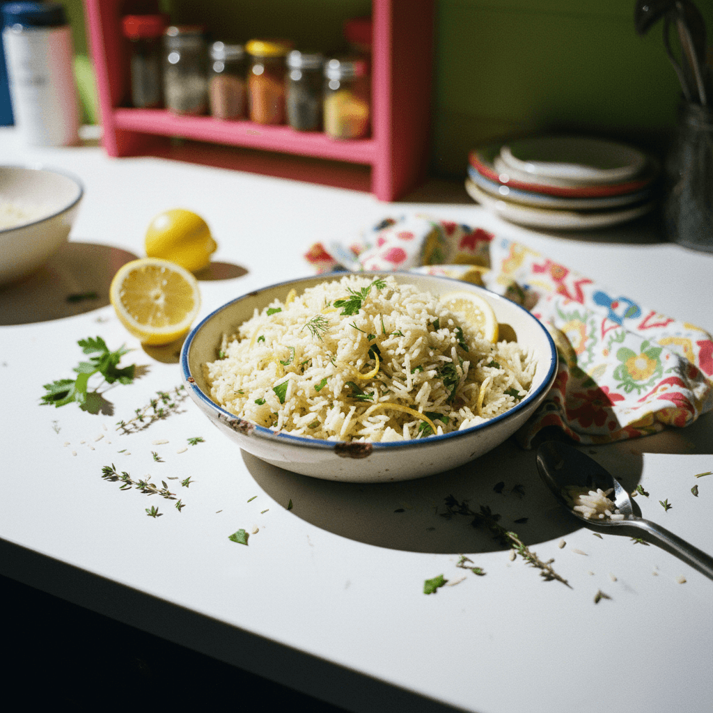 Lemon Herb Rice Pilaf