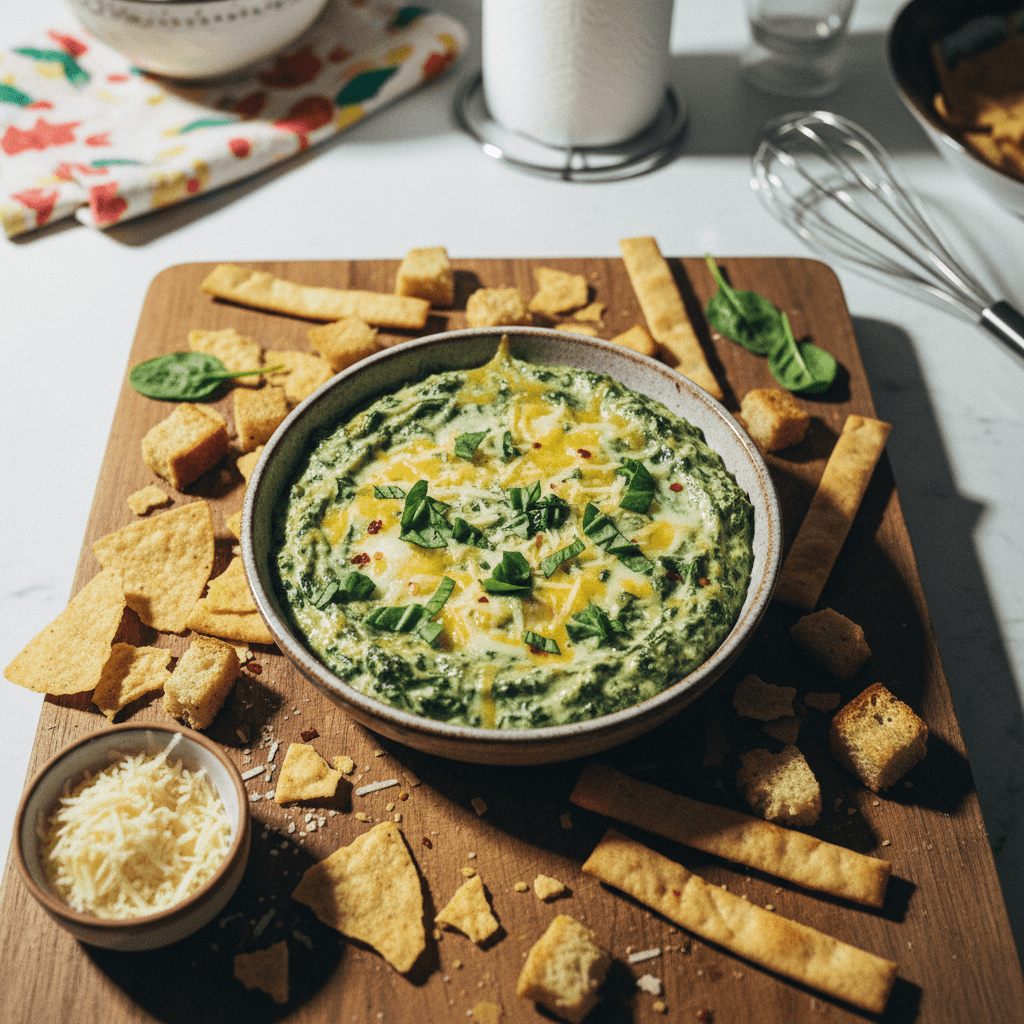 Creamy Baked Spinach Dip
