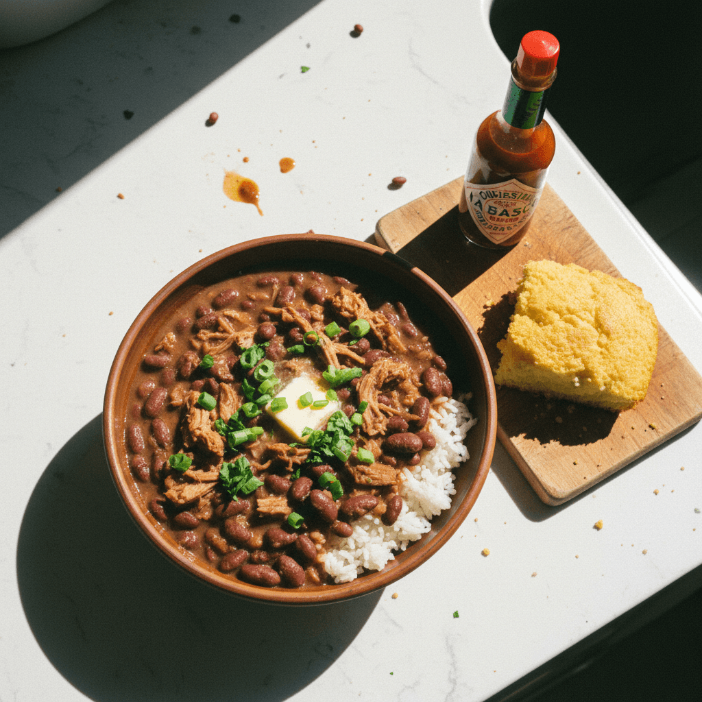 Crockpot Red Beans and Rice