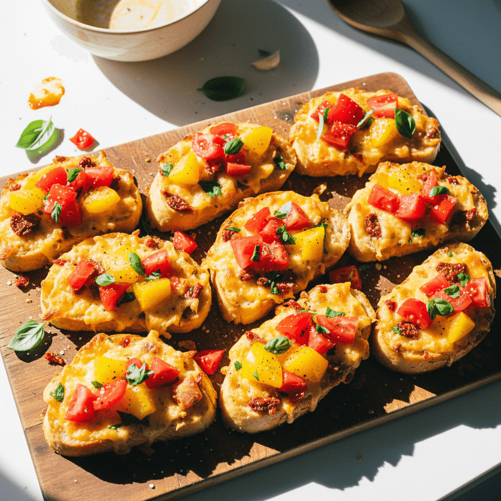 Tomato Garlic Bread