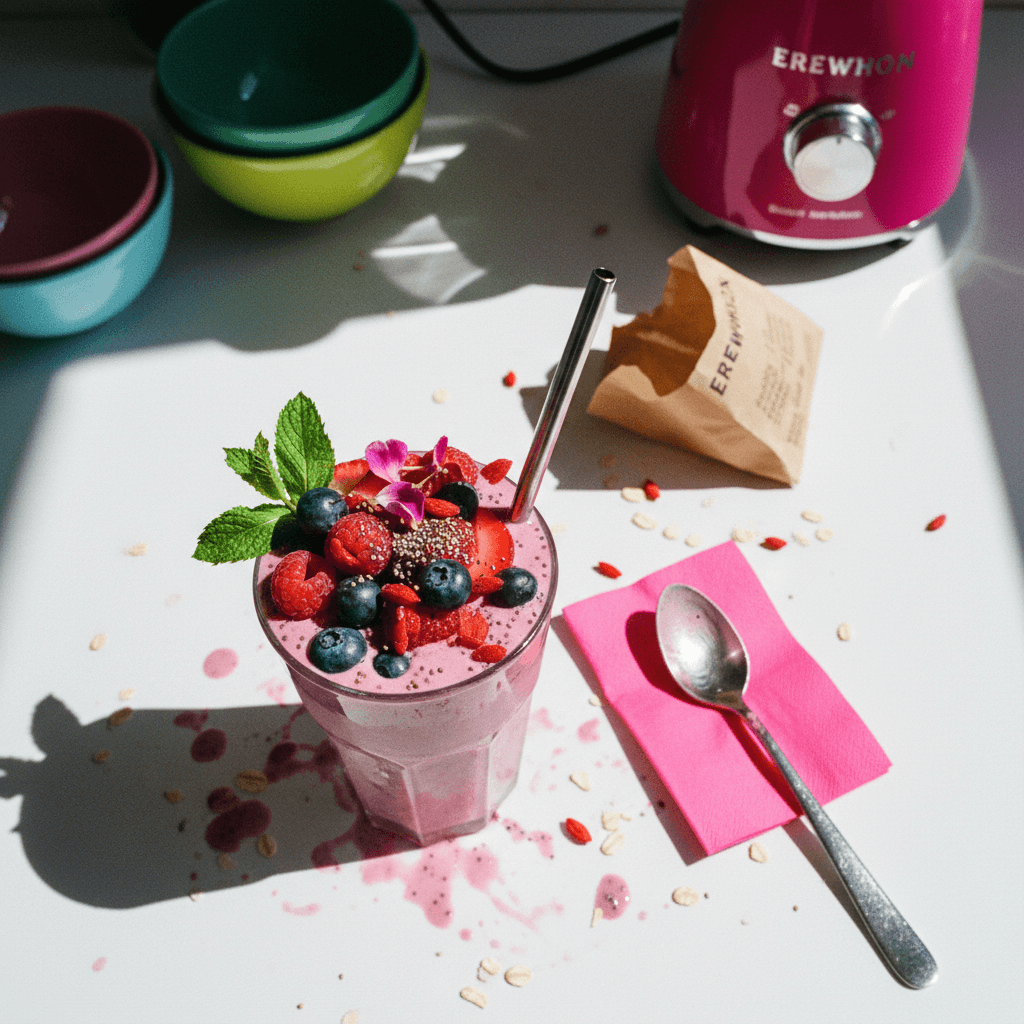 Erewhon Radiant Berry Protein Smoothie