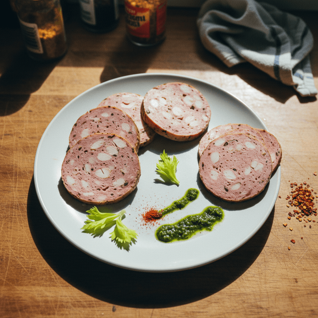 Homemade Mortadella