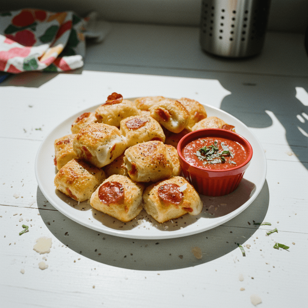 Cheesy Pizza Bites