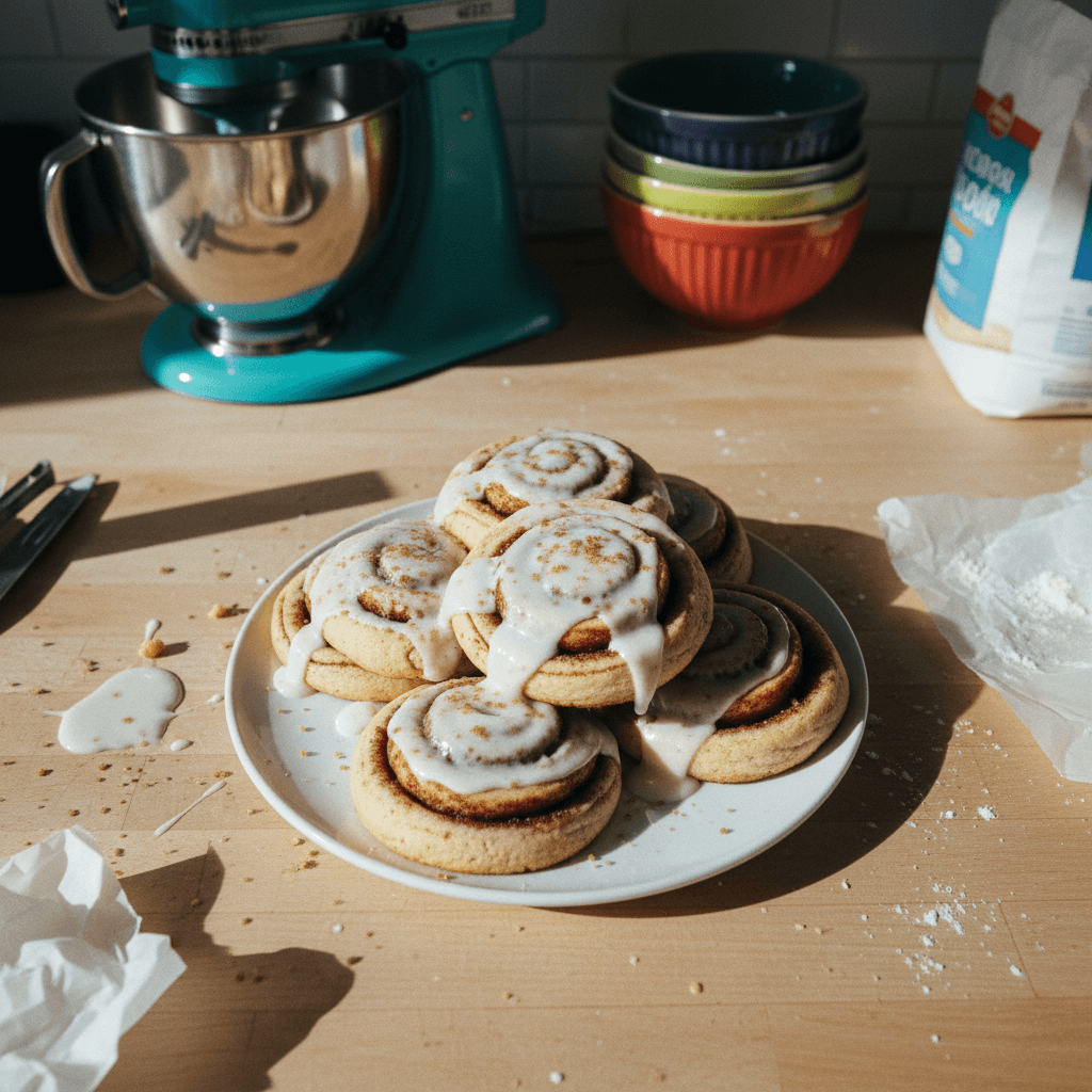 Cinnamon Roll Cookies