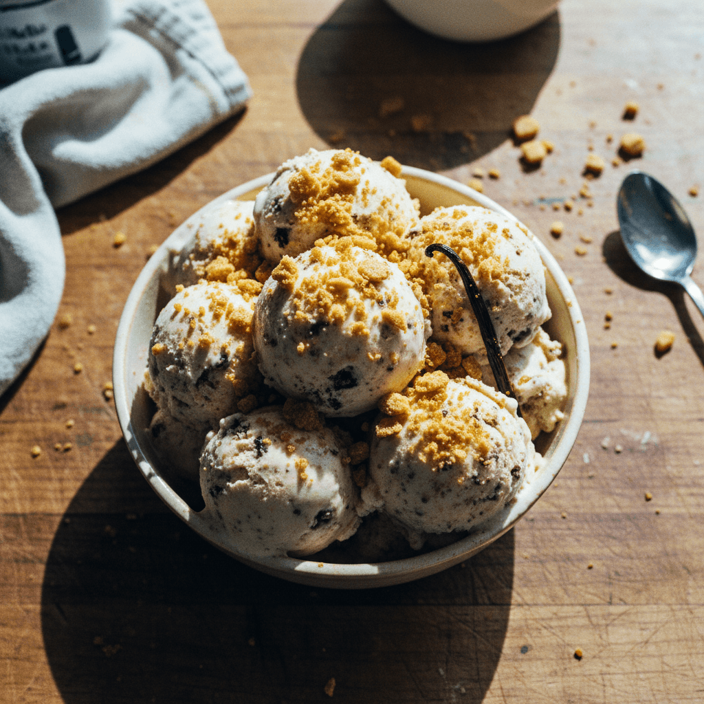 Triple Toasted Vanilla Ice Cream