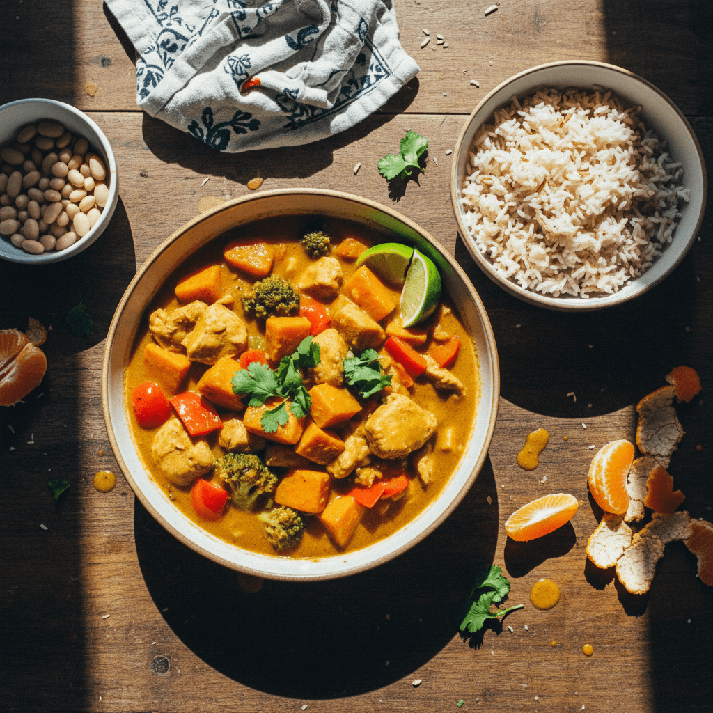 Slow Cooker Chicken Curry