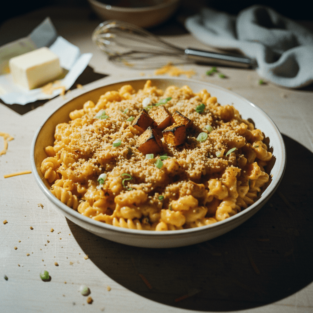 Sweet Potato Mac and Cheese