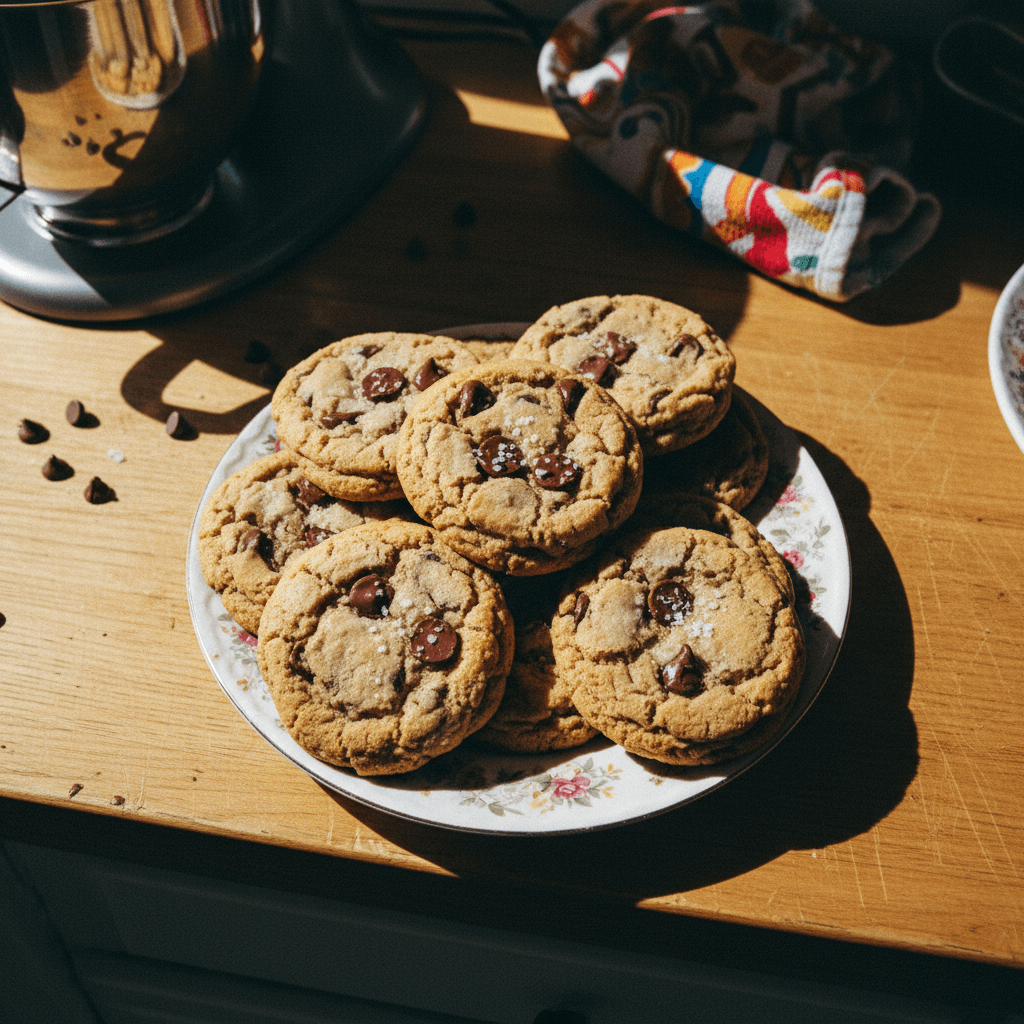 Bakery Style Chocolate Chip Cookies