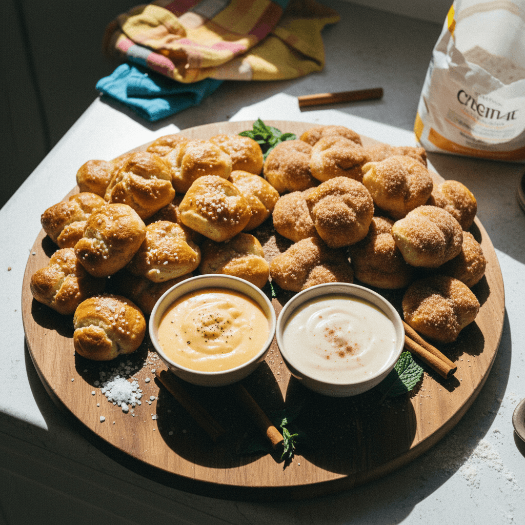 Homemade Auntie Anne's Pretzel Bites