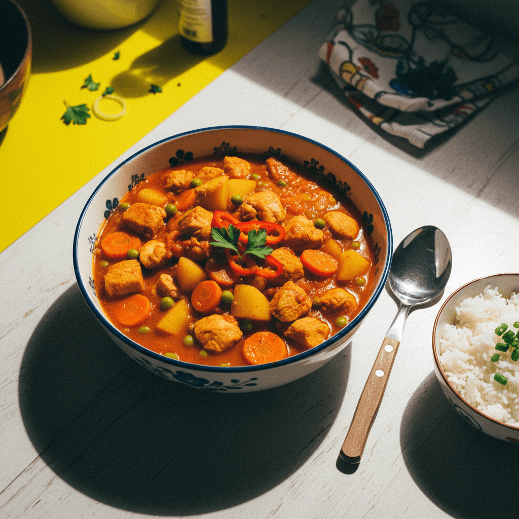 Lola's Chicken Afritada
