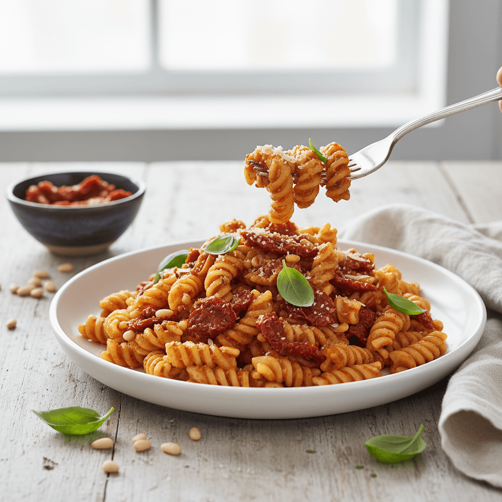 Sun-Dried Tomato Pesto Pasta