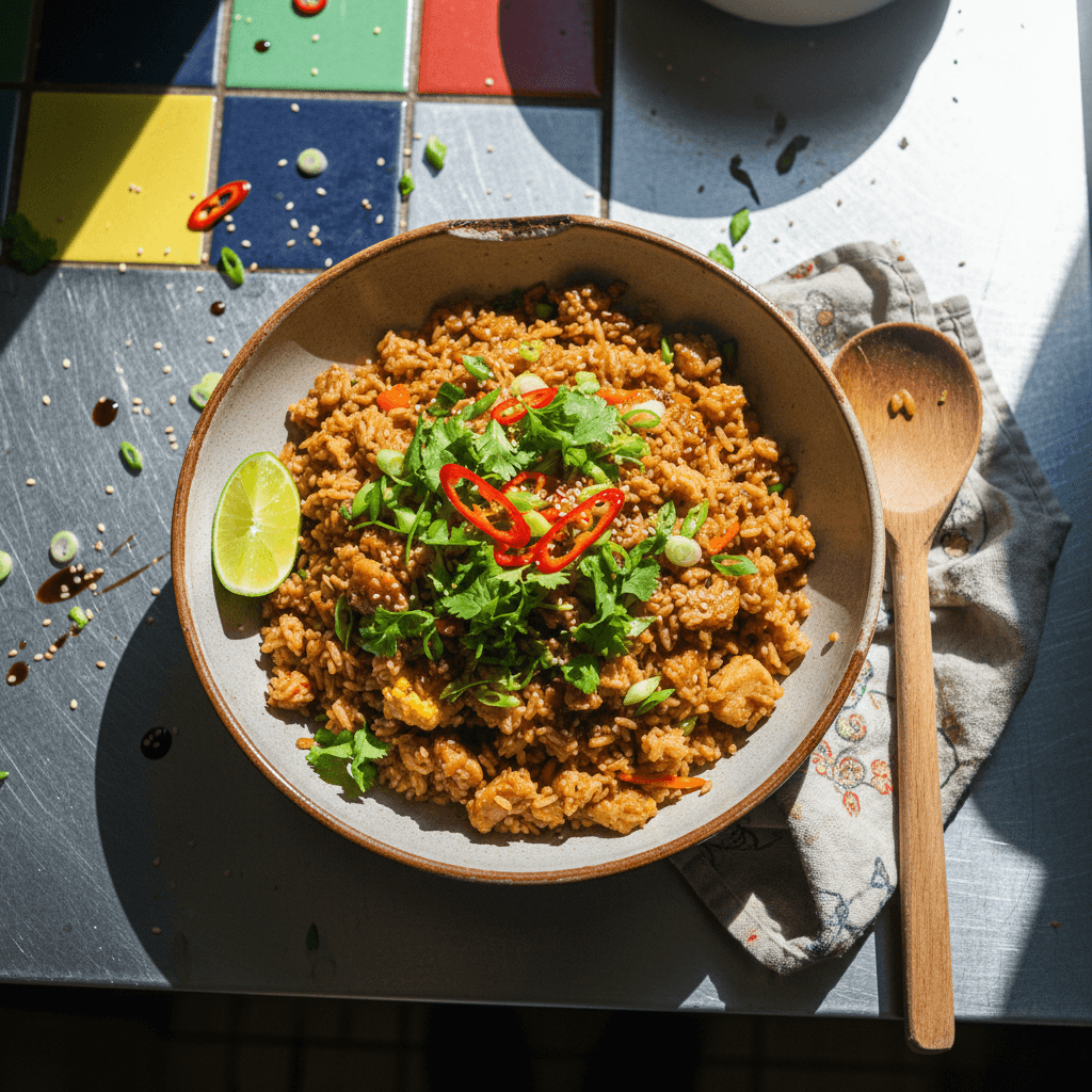 Ultimate Wok-Fired Chicken Fried Rice