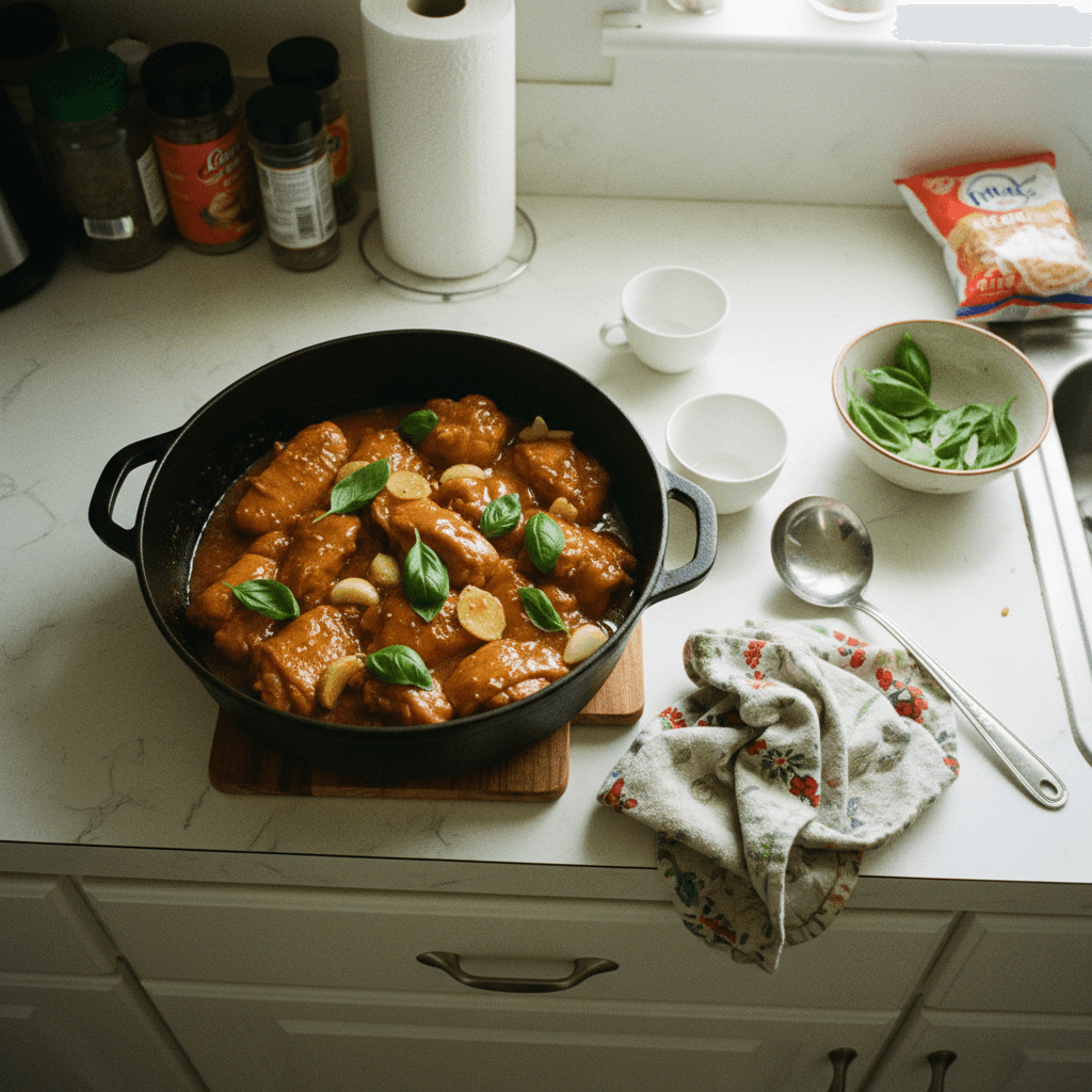 Three Cup Chicken