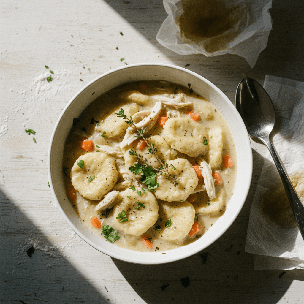 Chicken & Dumpling Soup