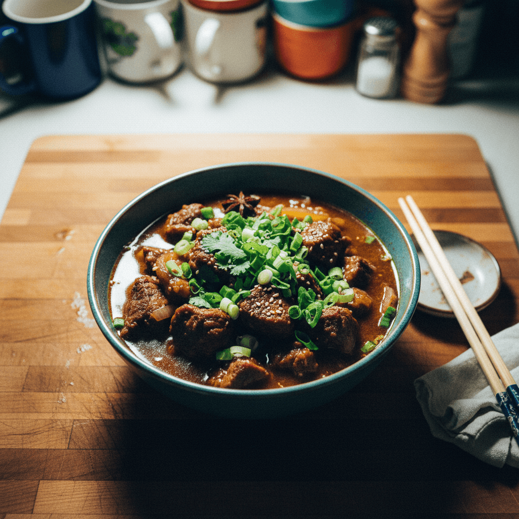 Super Tender Taiwanese Style Beef Stew