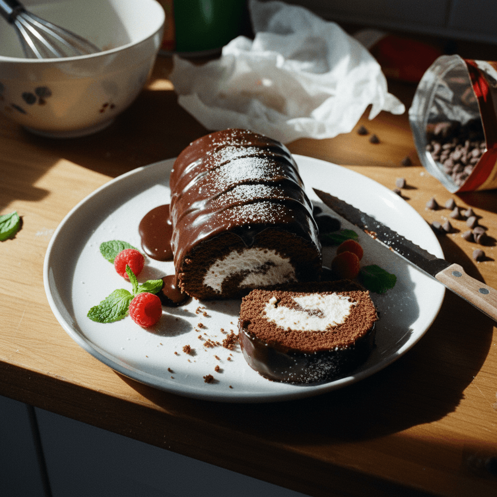Chocolate Swiss Roll